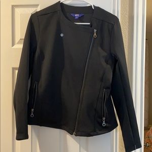 Women’s bomber side zip coat